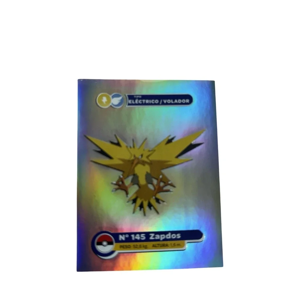 2025 POKEMON KANTO & JOHTO FH Sticker‎ #D11 ZAPDOS Peru Foil Variant 4